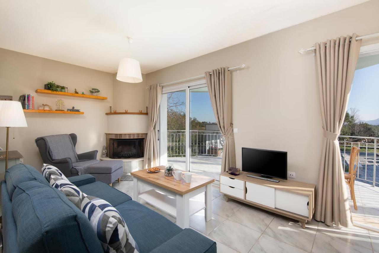 Villa Serenity - Off Grid Villa Poulades Экстерьер фото